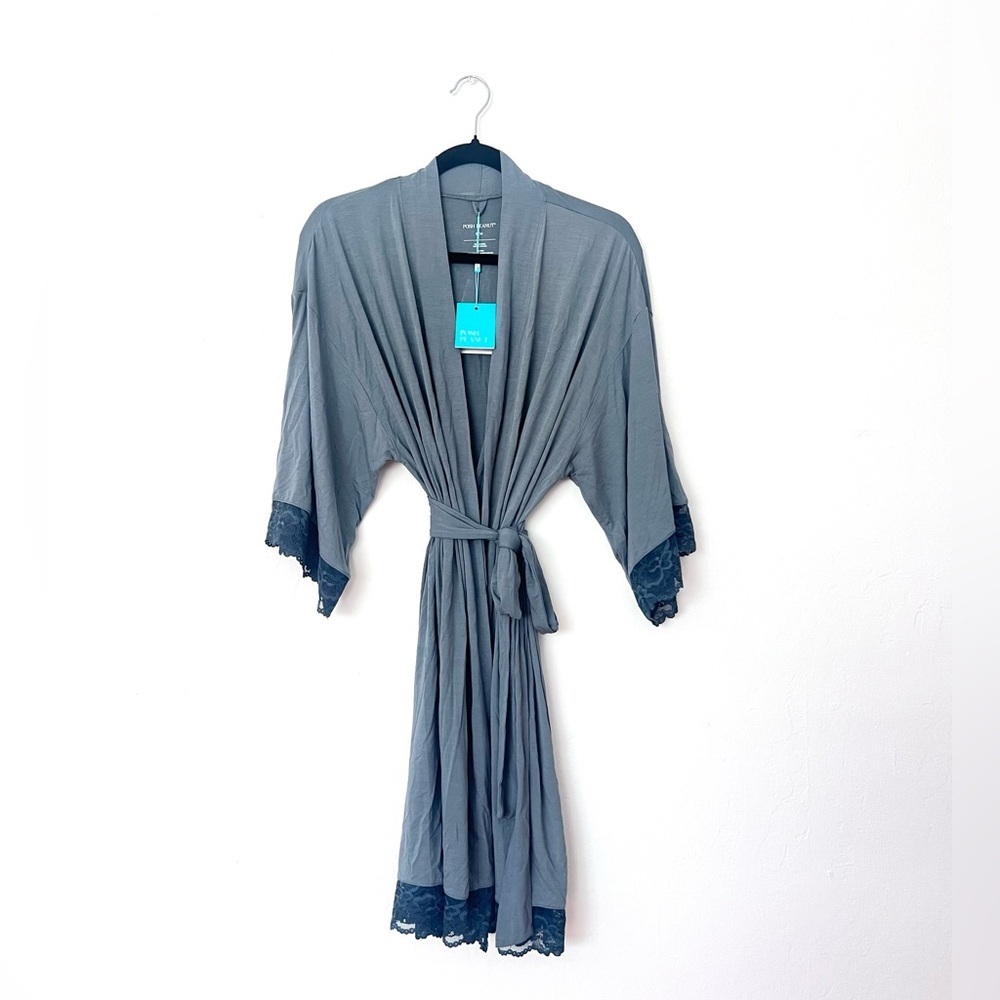 NWT Posh Peanut Lace Robe - Size S/M